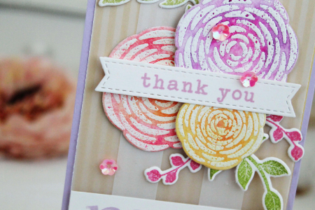 Thank You Mom card by Melissa Phillips for Scrapbook & Cards Today