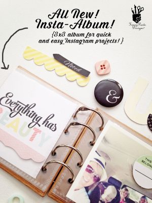 Stylish and Chic Insta-album with Fancy Pants Designs