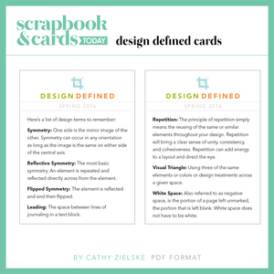 Design Defined Cards by Cathy Zielske