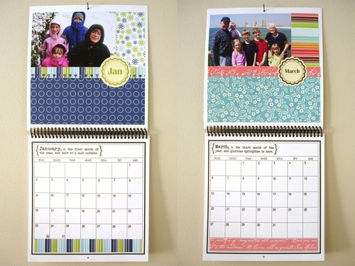 A Cute and Easy Calendar