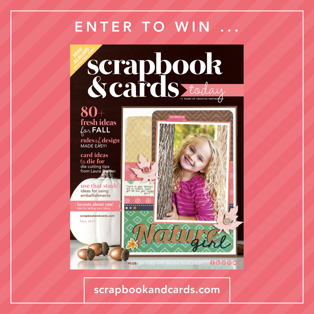 Scrapbook & Cards Today One-Year Subscription Giveaway