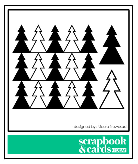 December 2017 free cut file for Scrapbook & Cards Today