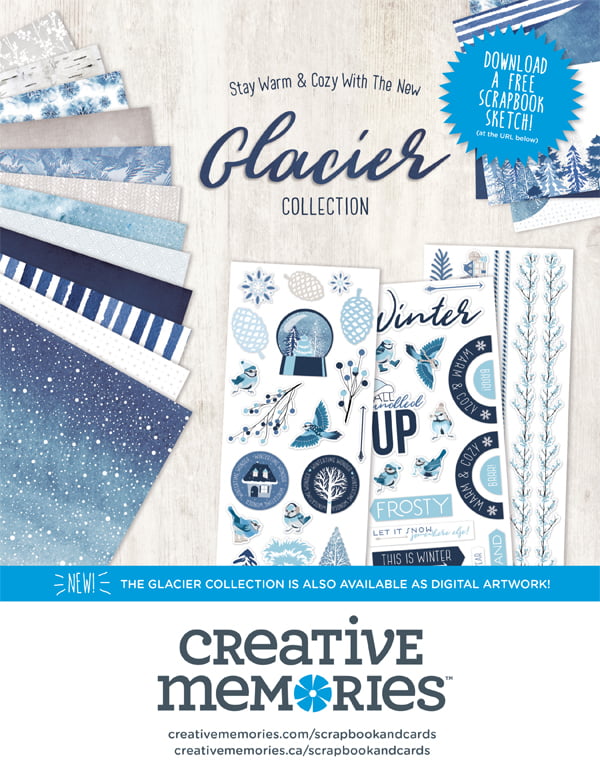Creative Memories Ad for Scrapbook & Cards Today Winter 2017 issue