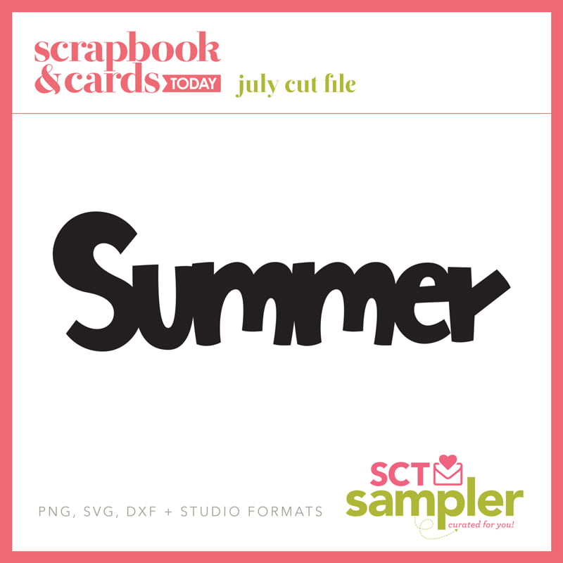 SCT Sampler July 2018 Cut File