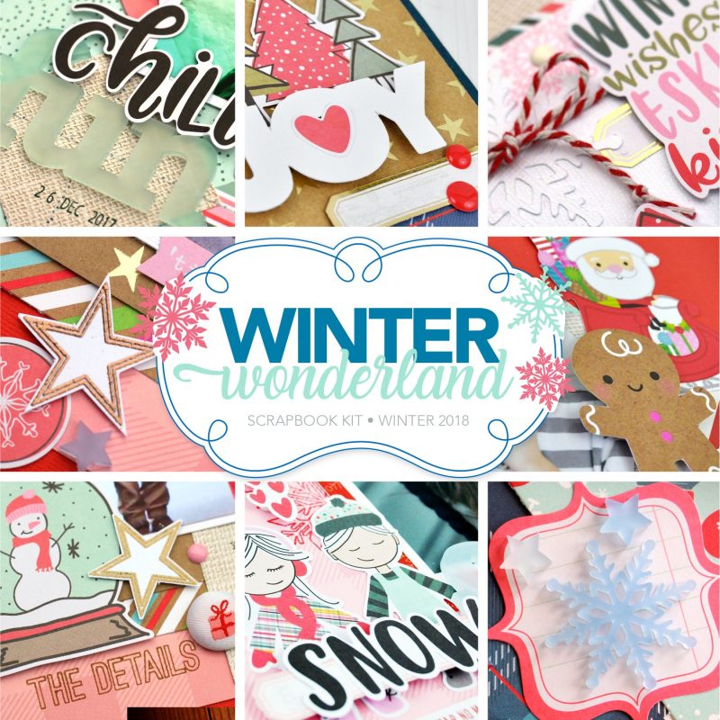 Winter Wonderland Scrapbook Kit