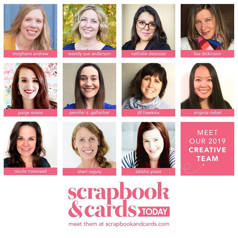 2019 Creative Team Scrapbook & Cards Today