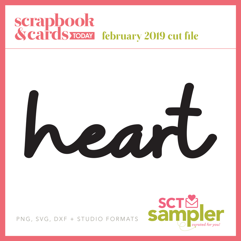SCT Sampler February 2019 Cut File