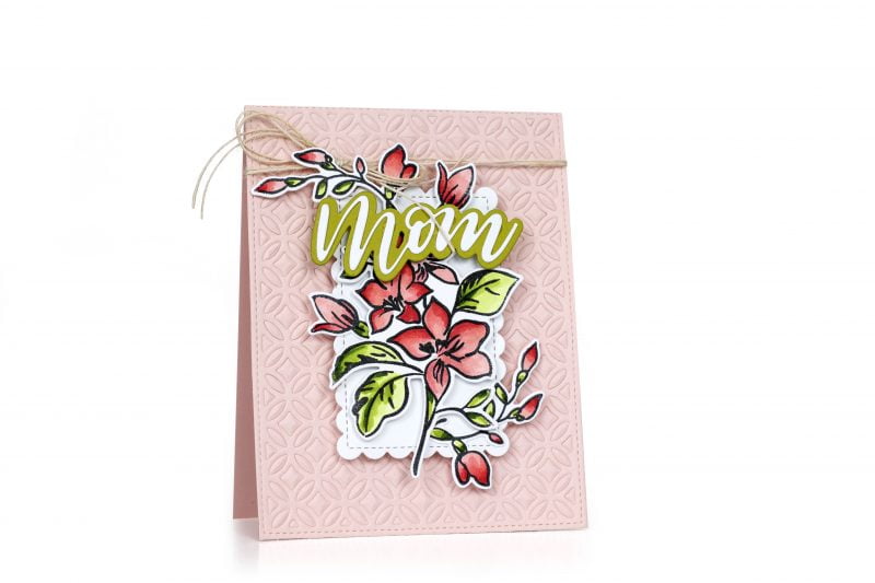 Mom card by Latisha Yoast for Scrapbook & Cards Today