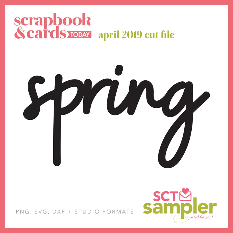 SCT Sampler April 2019 Cut File