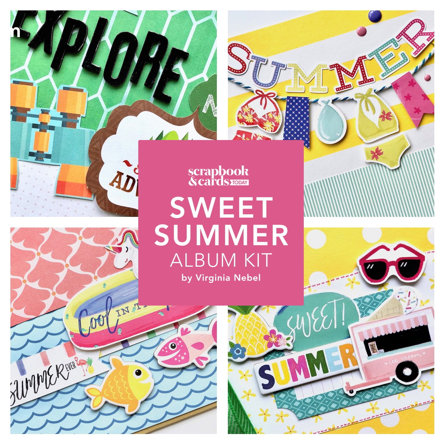 SCT Delivered Sweet Summer Mini Album Kit