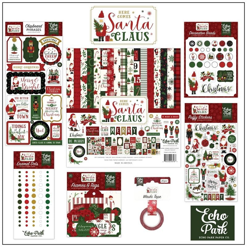 EchoParkPaper_Here_Comes_Santa_Claus_Collection_Kit