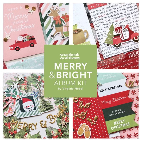 SCT Delivered Online Kit - Merry & Bright Album Kit