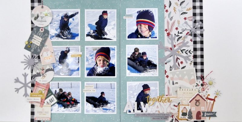 Together Always Layout by Jen Gallacher