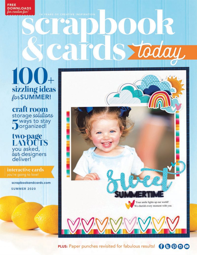 Scrapbook & Cards Today magazine - Summer 2020 Issue