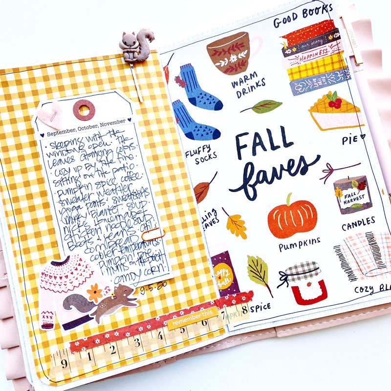 About Last Month” Traveler's Notebook Lists with Layle Koncar! - Scrapbook  & Cards Today Magazine