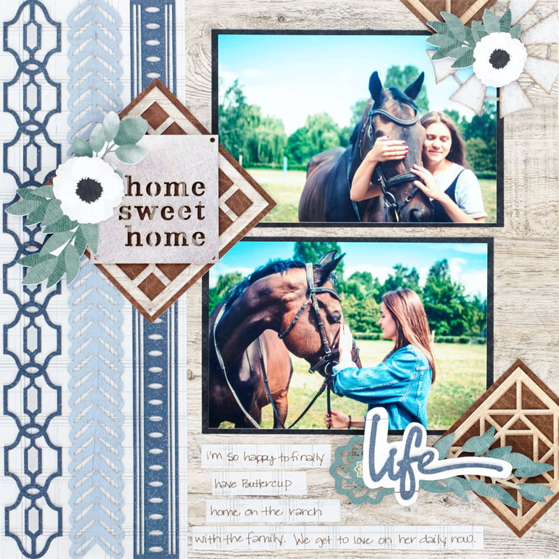  The creative memories 7 x 7 scrapbook pages : The