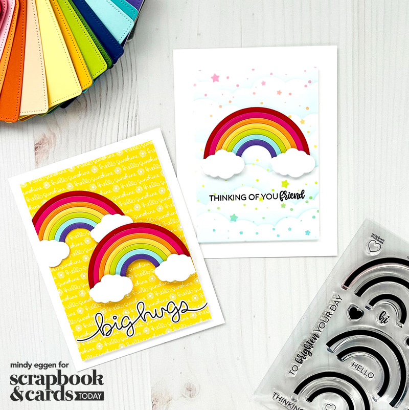 Rainbow Pocket Mini Album – Scrap Booking