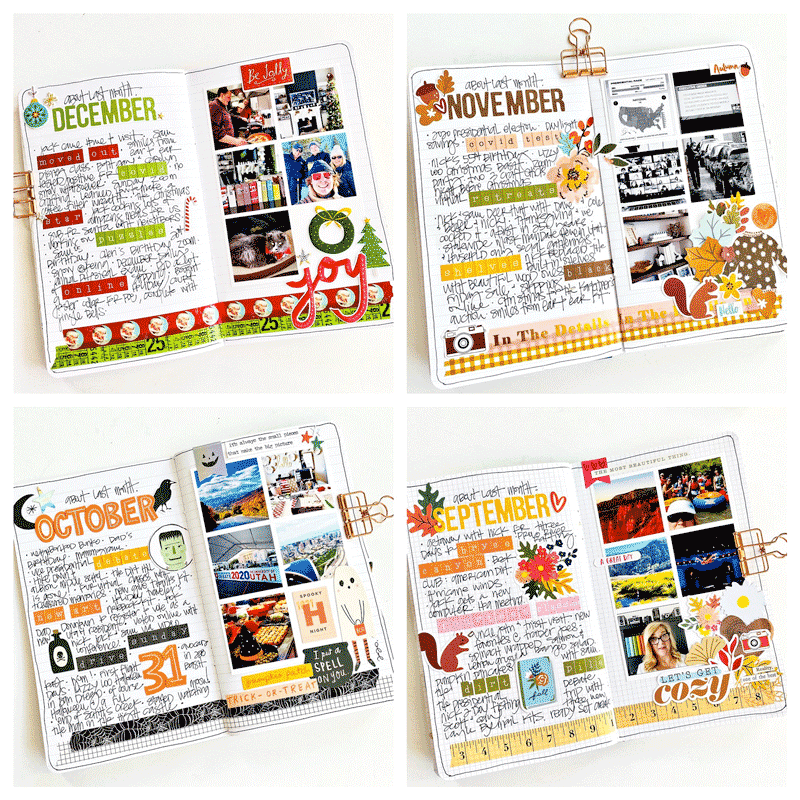 About Last Month” Traveler's Notebook Lists with Layle Koncar! - Scrapbook  & Cards Today Magazine