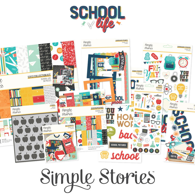New Simple Stories NOTEWORTHY 12x 12 Scrapbook Kit New Scrapbook