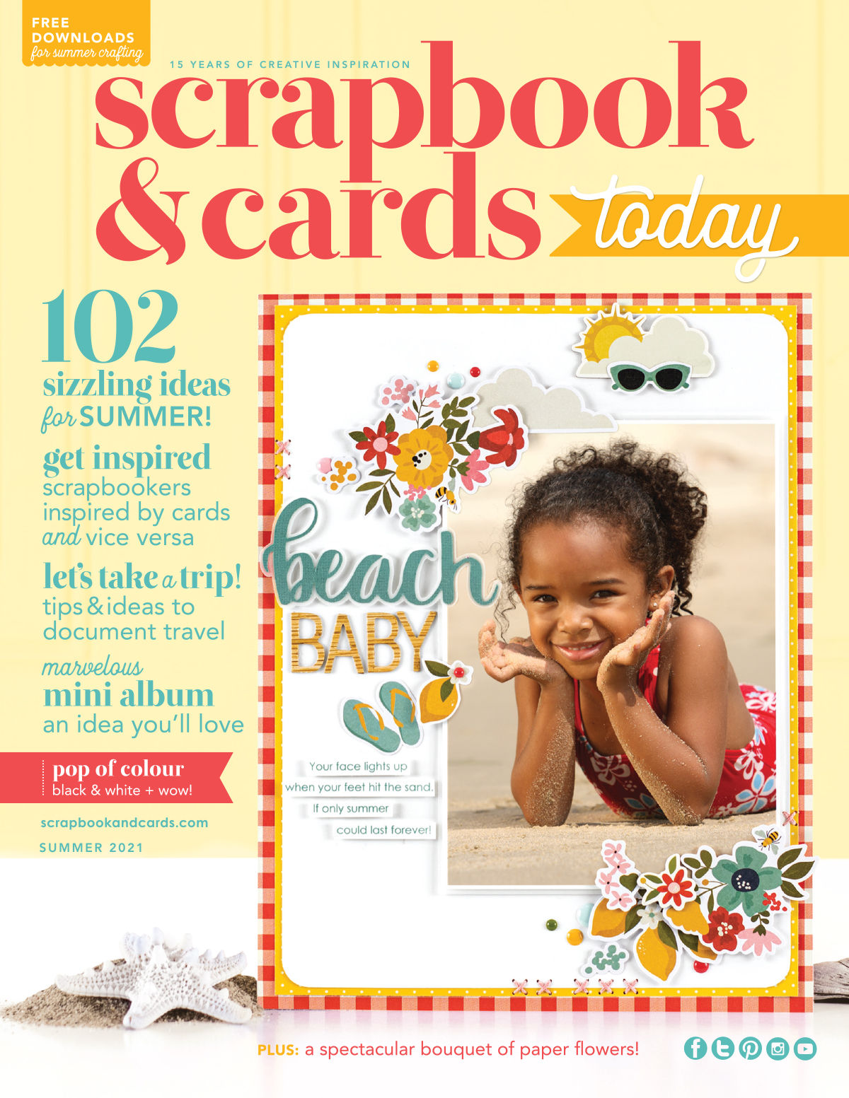 Scrapbook & Cards Today - Summer 2021 Issue