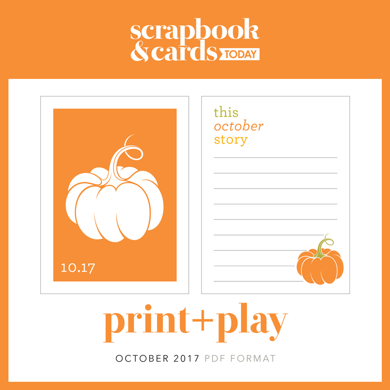 October Print + Play
