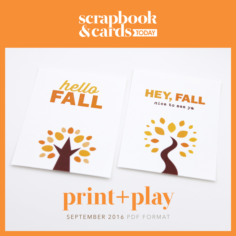 September Print + Play