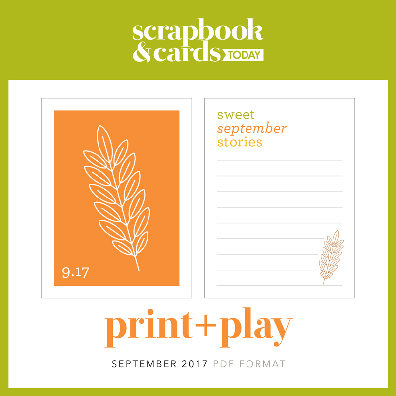 September Print + Play