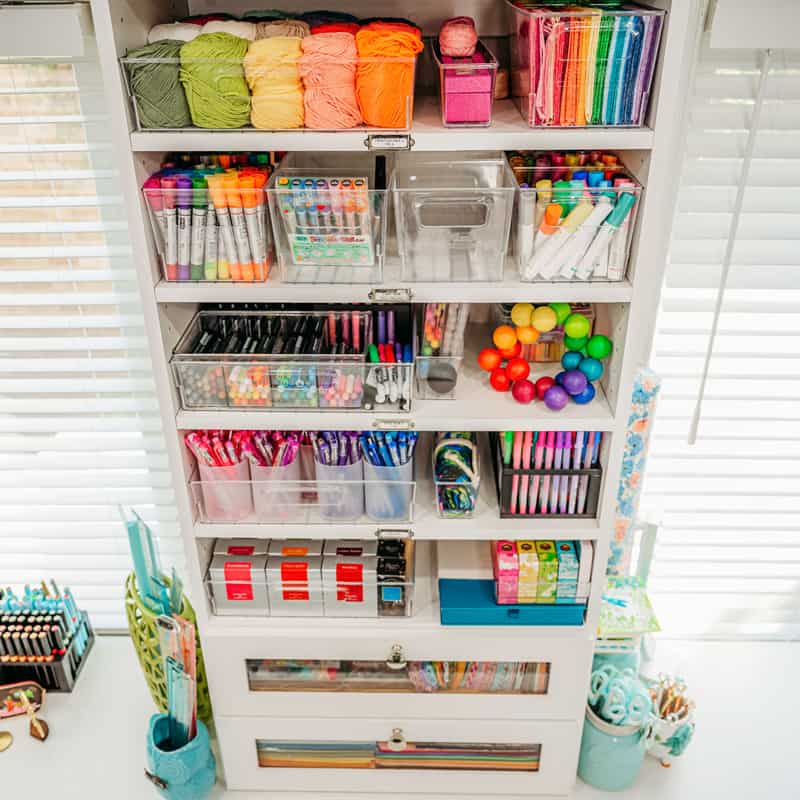 How I store my Card Making Supplies & Organize my Craft Space - Ink it  Up With Jessica, Card Making Ideas