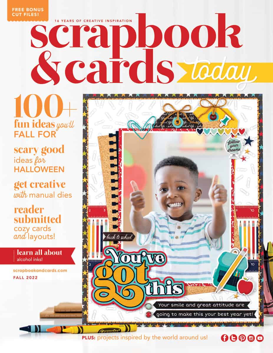 Scrapbook & Cards Today magazine - Fall 2022 Cover
