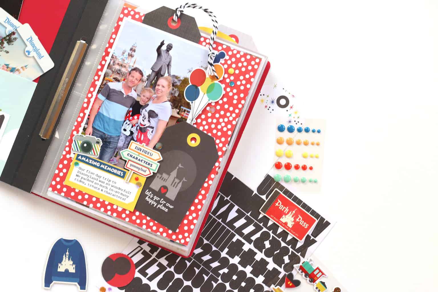SCRAPBOOKING 101 - Scrapbook Ideas, Supplies and More, Disney Pages