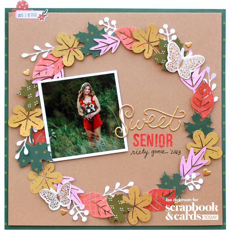Welcome 2024 - Scrapbook Page Title Die Cut