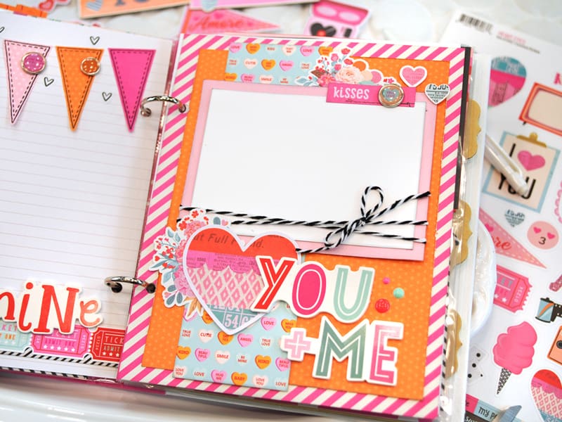 Love Week: A Mini Album Filled with Love with Jana Eubank - Scrapbook &  Cards Today Magazine