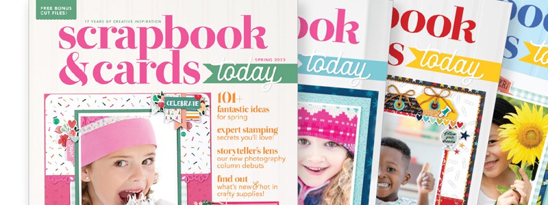 Yeti - Scrapbook & Cards Today - Pink - Scrapbook & Cards Today Magazine