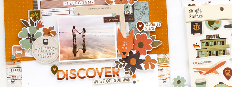 New! Here + There Travel Scrapbook Bundle #3 – Simple Stories