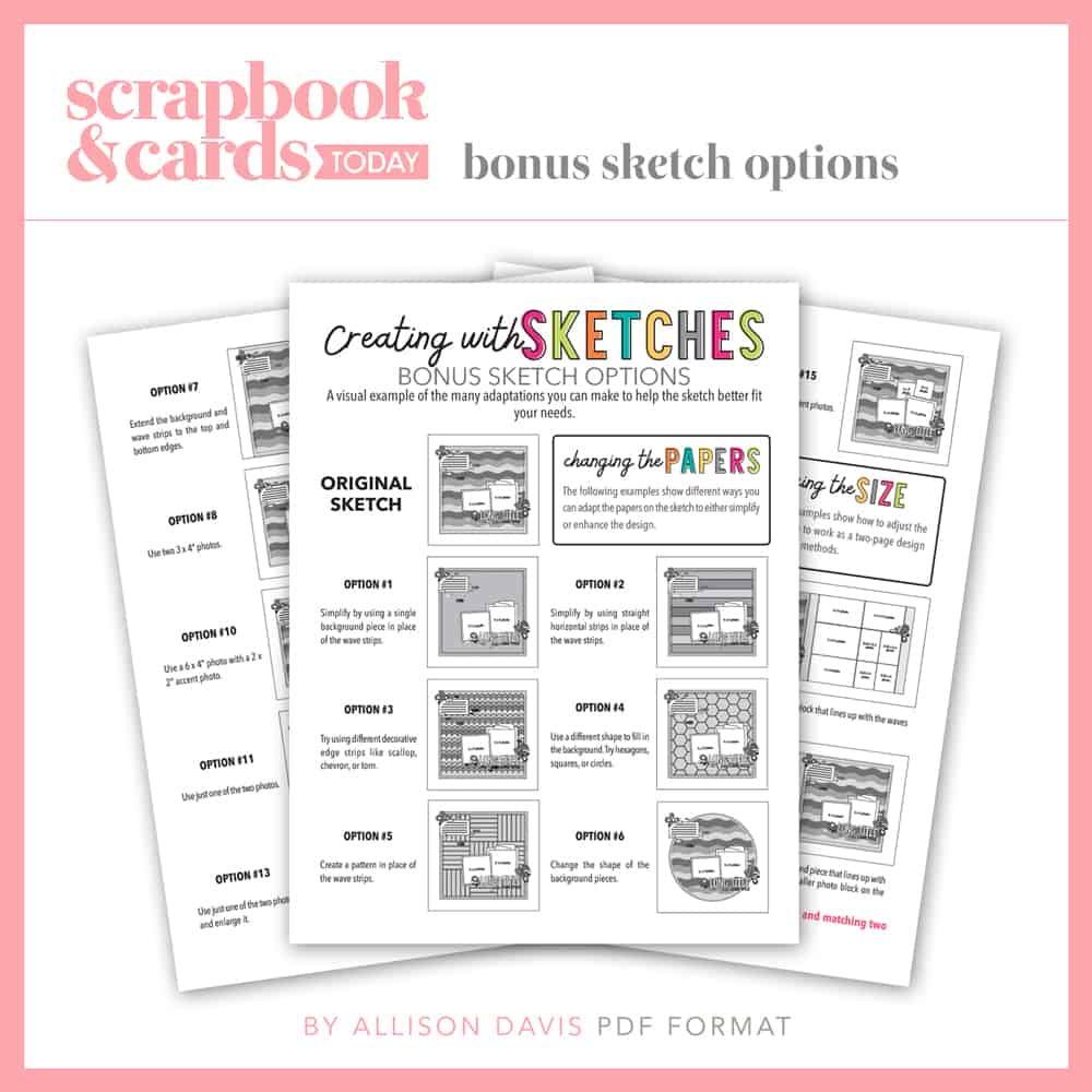 Sketches 2024 Class - Scrapbook & Cards Today Magazine