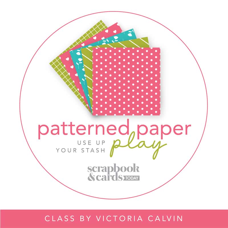 Patterned Paper Play Class