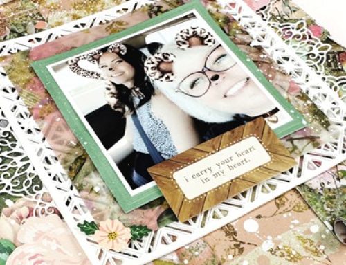 Tried, Trendy & True #29: Creating a Vintage Rose Layout with Mari Clarke