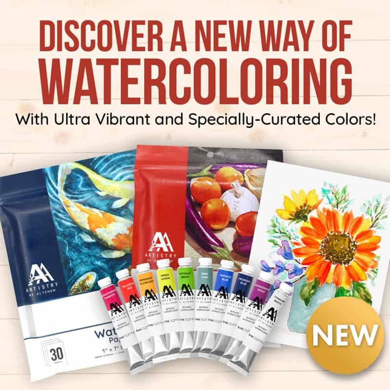 The Artist in You: Painting 101 With Watercolor Tubes - Artistry by Altenew