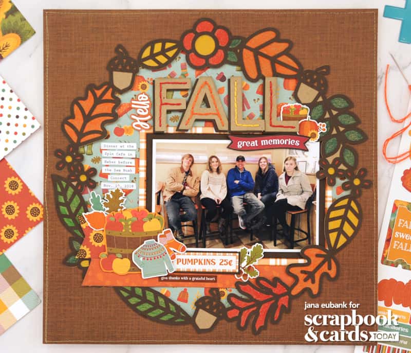 Enjoying Life - Scrapbook Page Title Sticker – Autumn's Crafty Corner