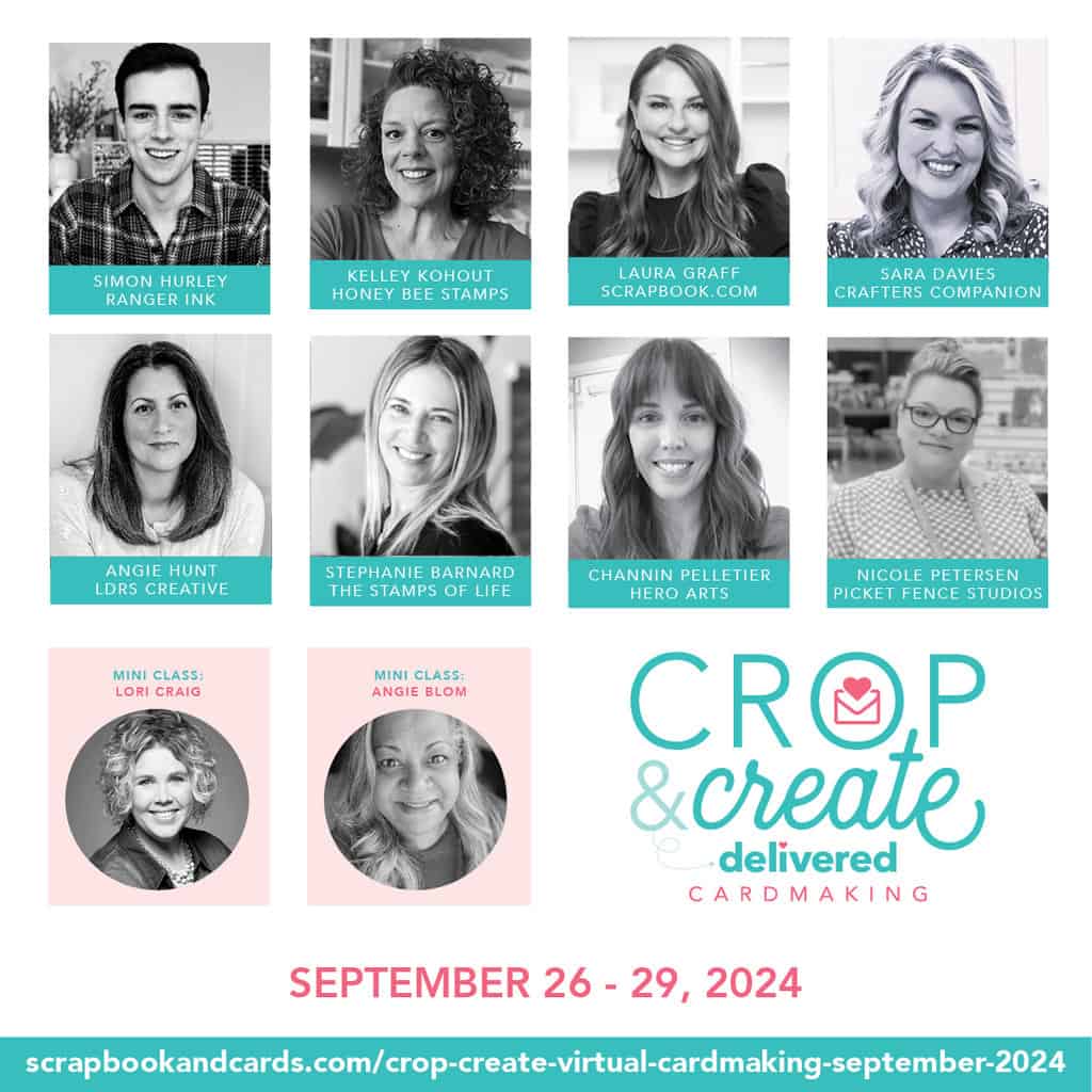 Crop & Create Delivered Cardmaking - Fall 2024 Instructors