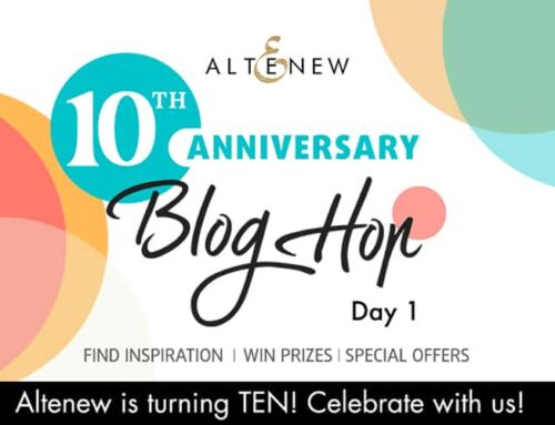Altenew 10th Anniversary Blog Hop Day 1 + Giveaway (Over $3,500 in Total Prizes!)