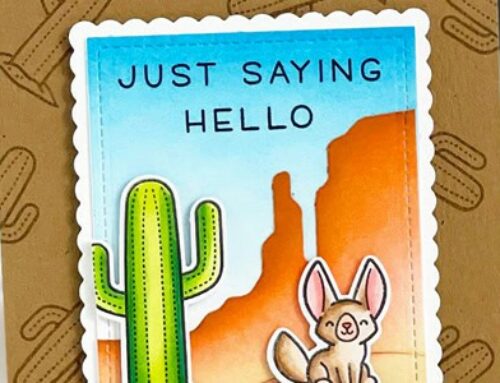 Creative Cards: Just Saying Hello with Mindy Eggen